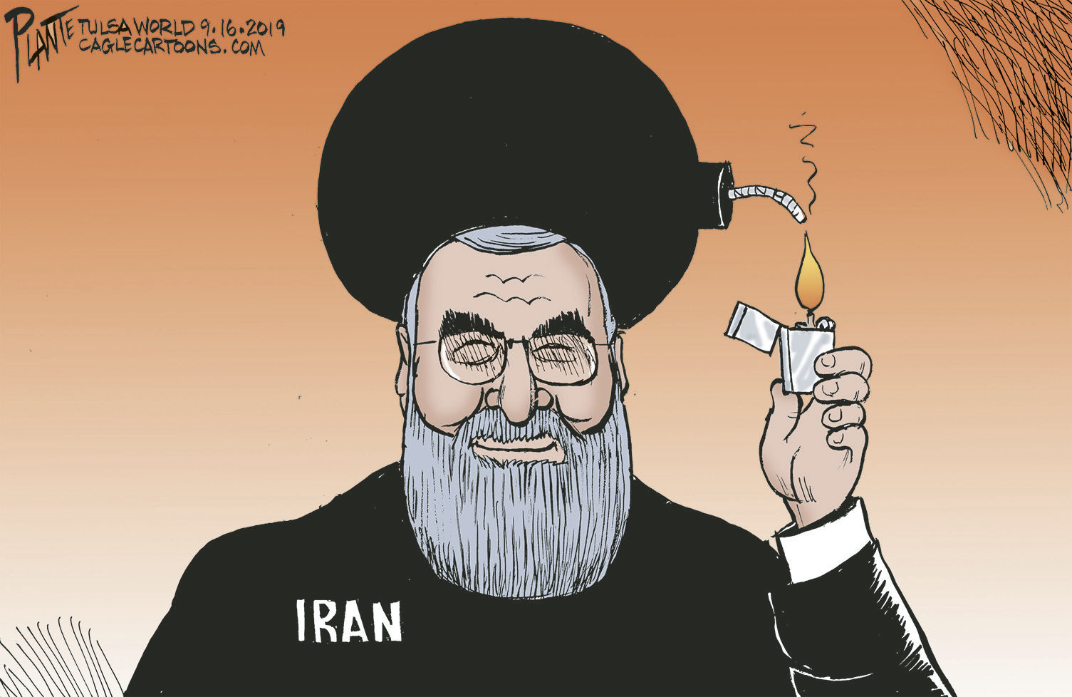Bruce Plante Cartoon: Iran